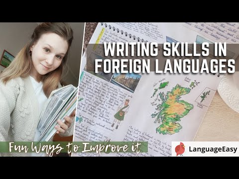 IMPROVE LANGUAGE SKILLS by journaling 📝 my art projects and journals