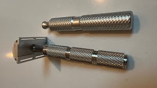Does a stainless steel handle improve an aluminum razor?