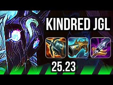 KINDRED vs AATROX (JGL) | Legendary, 66% winrate | KR Grandmaster | 25.23