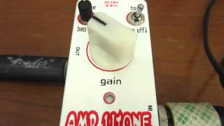 Video thumbnail for Review Guitar Effect XVIVE AMPLITONE by chatreeo
