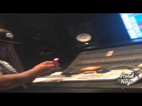 Lil Mouse At Studio Recording New Music Track