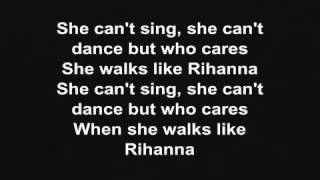 The Wanted - Walks Like Rihanna (lyrics)