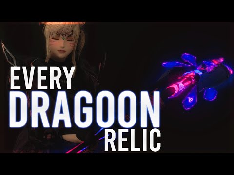 Every Dragoon Relic Weapon! ARR - SHB | FFXIV Relic Showcase | FFXIV