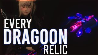 Every Dragoon Relic Weapon! ARR - SHB | FFXIV Relic Showcase | FFXIV