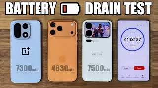 Download lagu ONEPLUS 15 vs iPhone 17 Pro Max vs Xiaomi 17 Pro Max - BATTERY DRAIN TEST! mp3
