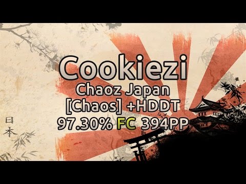 Cookiezi | ParagonX9 - Chaoz Japan [Chaos] HDDT 97.30% FC 394pp