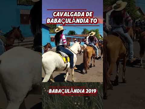 Cavalgada de Babaçulândia Tocantins 2019