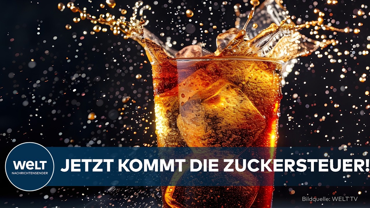 ABGABE AUF SÜSSE GETRÄNKE: Bundesregierung macht den Weg für die Zuckersteuer frei!