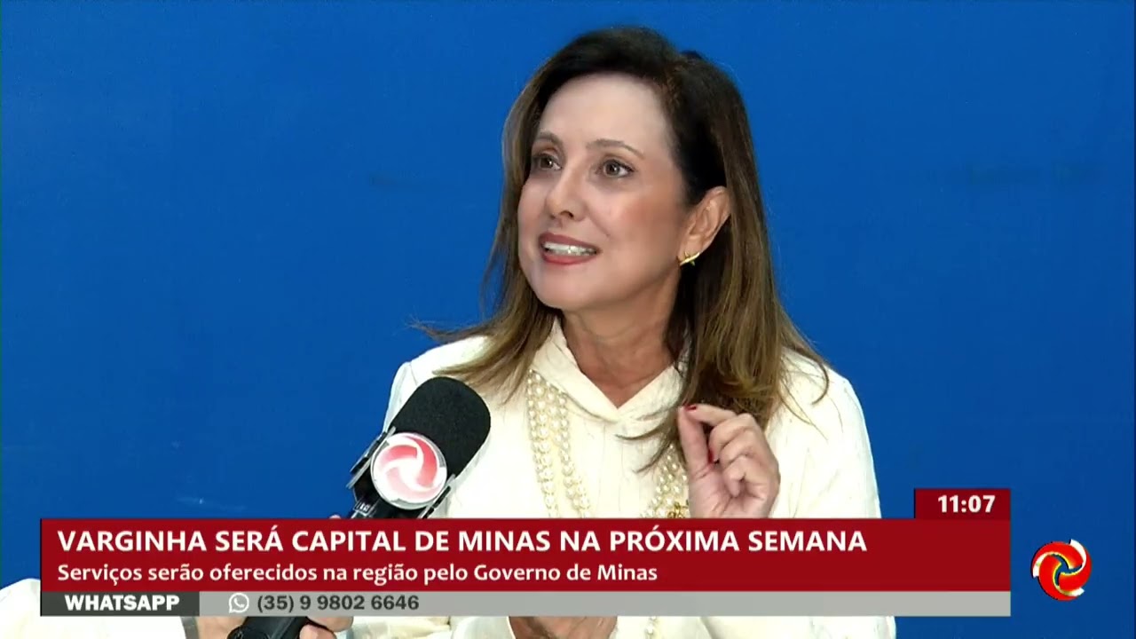 Varginha será capital de Minas Gerais na próxima semana