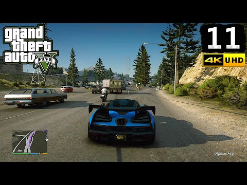 Grand Theft Auto 5 Gameplay Walkthrough Part 11 - GTA 5 PC 4K 60FPS No Commentary
