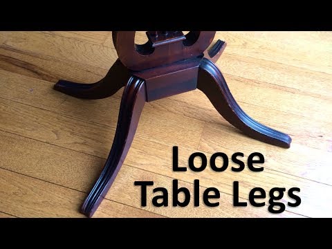 Pedestal Table Leg Repair with Vector Clamping | Woodworking How To #Restoration