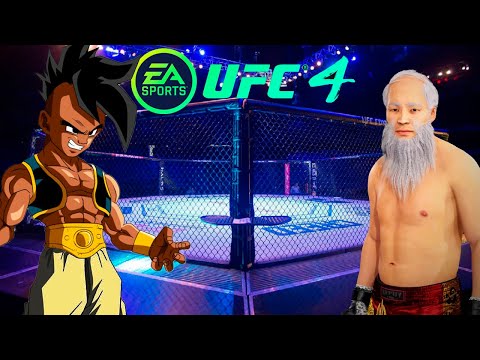 UFC4 Old Bruce Lee vs Majub Dragon EA Sports UFC 4
