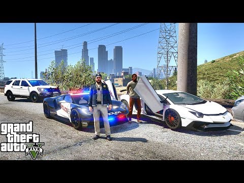 GTA 5 MODS LSPDFR 1035 - SUPERCARS PATROL!!! (GTA 5 REAL LIFE PC MOD)