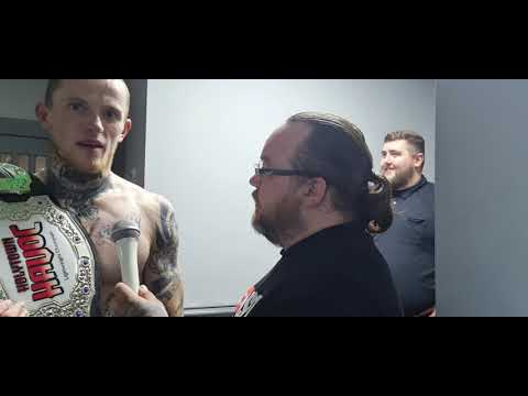 Jordan Stronge | Post Fight Interview | Holytown Havoc