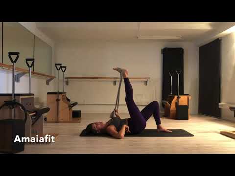 PILATES CON BANDA ELÁSTICA