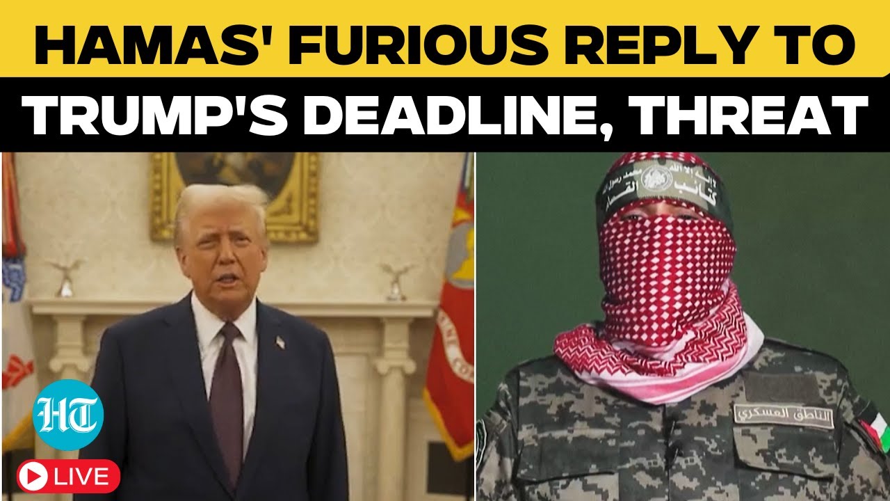 LIVE: Hamas' First Response To Trump's New 'Hell' Threat, Deadline For Hostages | Israel, Gaza | USA