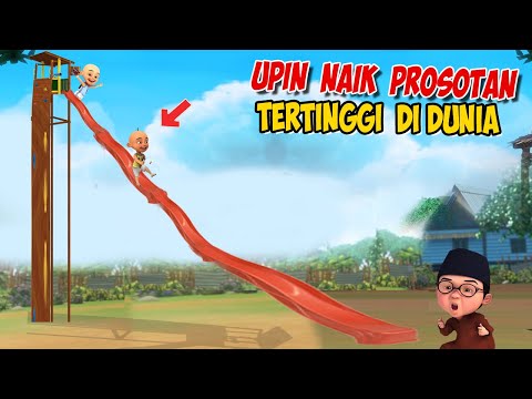 Upin ipin Naik Perosotan Tertinggi di Dunia , Ipin senang ! GTA Lucu