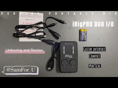 iRig Guitar Pro Duo I/O iOS Audio MIDI Interface Review