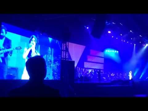 Ira Losco Standing Ovation Gensna 2014