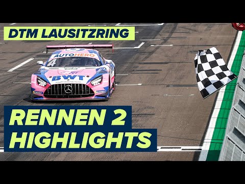 DTM ラウジッツリンク(ドイツ) RENNEN2のハイライト動画