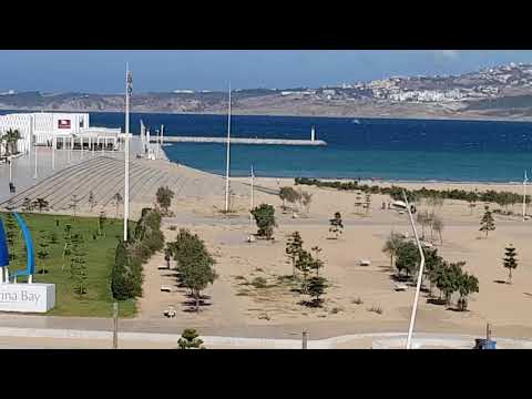 Morocco Tangier Marina and Beach