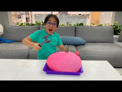 Ice Balloon Melting Animals Easy Science Experiments for kid and more kids activities!!