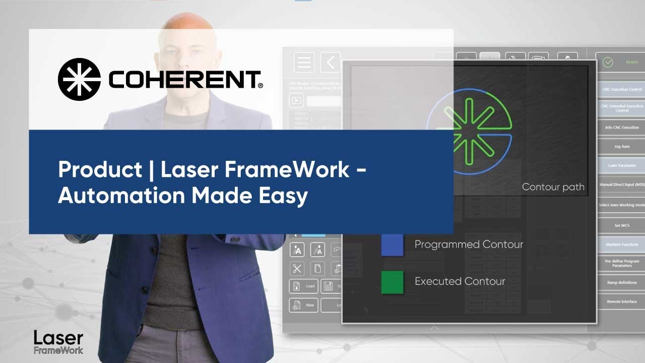 Coherent | Laser FrameWork Software Suite - Automation Made Easy