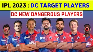 IPL 2023 | Delhi Capitals Target Players List For IPL 2023 | DC IPL 2023 SQUAD | Raina, Root, Topley