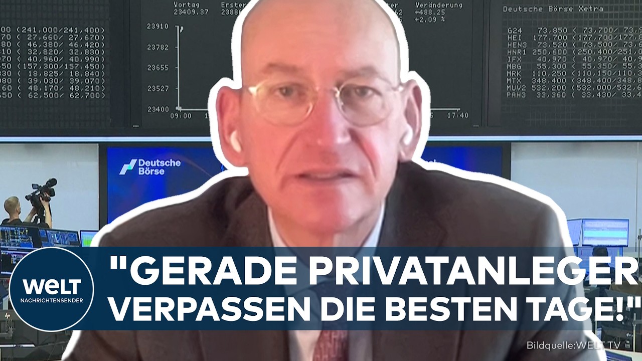 BÖRSENTUBULENZEN: "Kurzfristiges Hin und Her bringt nichts!" Experte warnt vor Panikverkäufen!