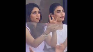 Ritika Sajdeh & Athiya Shetty in T20 Worldcup 2021 😍 Kl Rahul girlfriend & Rohit Sharma wife 💞