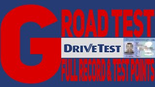 G Road Test in Canada Full record & Test points   🔥100%pass🔥