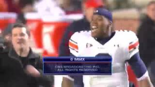 SEC on CBS Ending Auburn vs Alabama 2010