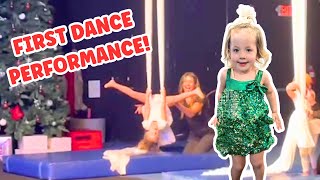 Angies First Dance Performance!