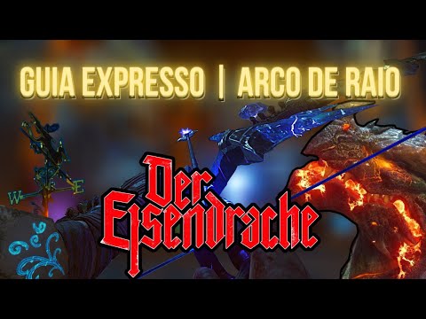 Guia Expresso - Acertando TODAS as FOGUEIRAS SEM IR ao FOGUETE | Arco de Raio | Call of Duty Zombies