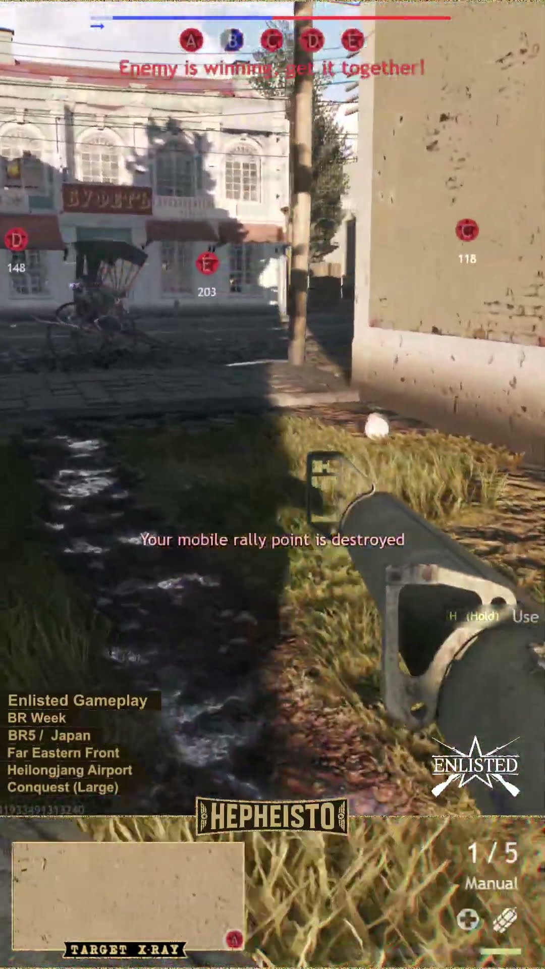 Anti Tank Gunner eliminates Tank T-34-85 with RPzB. 42 Ofenrohr
