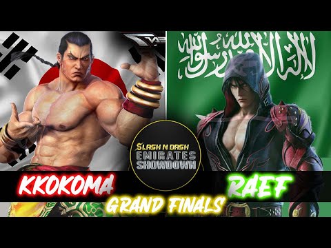 Grand Finals - Kkokoma (Feng) 🇰🇷 vs 🇸🇦 Raef (Jin) Slash & Dash - Emirates Showdown 2023 - Tekken 7