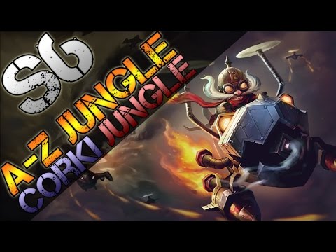 ► A-Z Jungle - #17 - Corki - Full Game Commentary - League of Legends