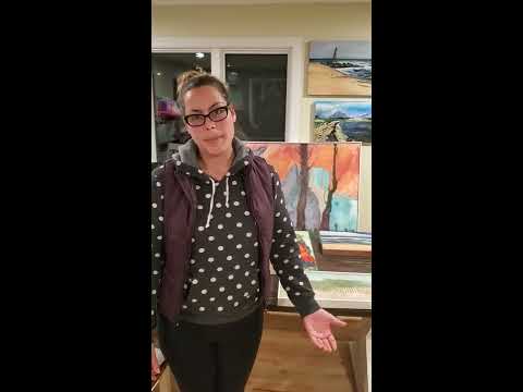 Michelle's quarantine studio tour April 17, 2020