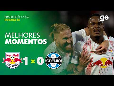 Gols e melhores lances de Red Bull Bragantino x Grêmio