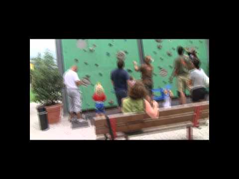 NATHAN SEGANTI   - 4  ANNI - FREECLIMBING - COME SPIDER MAN  - ROCK MASTER ARCO TRENTO