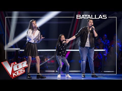 Esperanza, Patricia y Manuela cantan 'Mientes' | Batallas | La Voz Kids Antena 3 2019