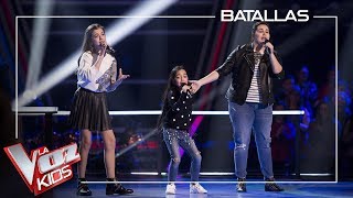 Download lagu Esperanza, Patricia and Manuela - Mientes | Battles | The Voice Kids Antena 3 2019 mp3