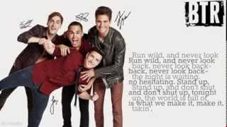 Big Time Rush-Run Wild [Lyrics]