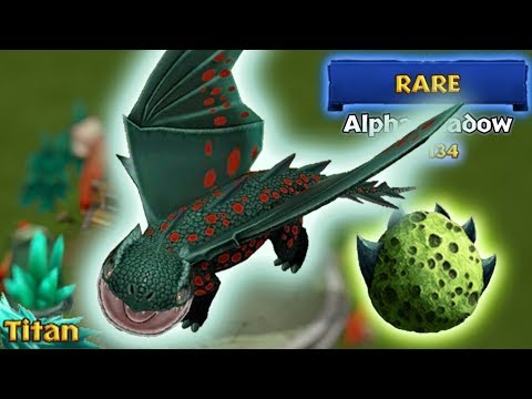 Alpha Shadow Max Level 134 Titan Mode | Dragons: Rise of Berk