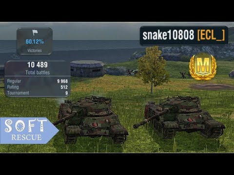 T-22 : 6800 Damage , 5 Frags - WOT BLITZ -