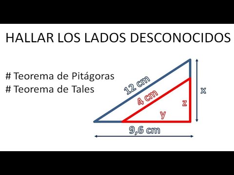EJERCICIO CON DOS TRIÁNGULOS RECTÁNGULOS. Hallar los lados