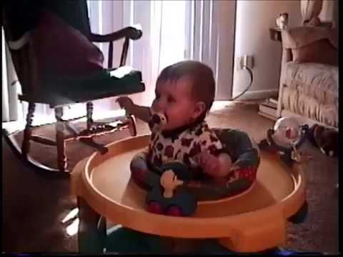 April 1996 - John's favorite show (The Puzzle Place) comes on!