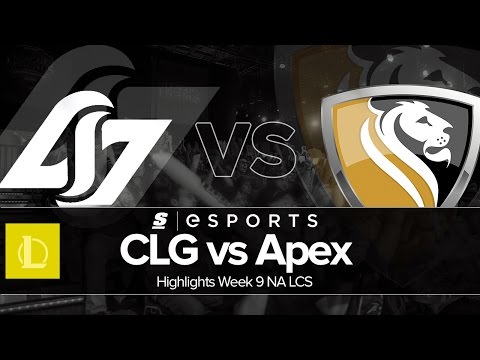 Highlights: CLG vs APX (NA LCS Summer W9D3 Full Series)