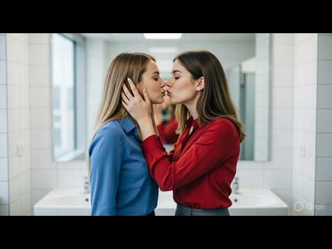 Unexpected Office Spark Emily and Sophia's Sweet Lesbian Love Journey