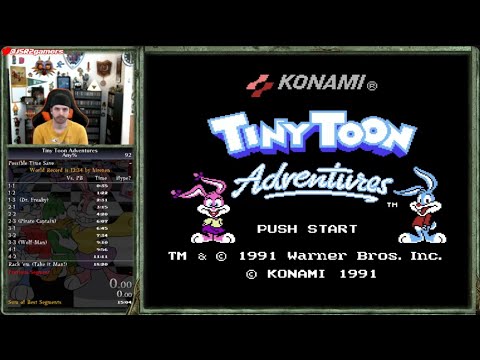 Tiny Toon Adventures (NES) Speedrun in 16:43!